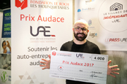 Fabien David, 32 ans, meilleur auto-entrepreneur d'Ile-de-France