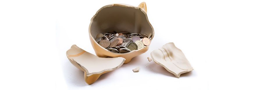 tirelire-cochon-cassée